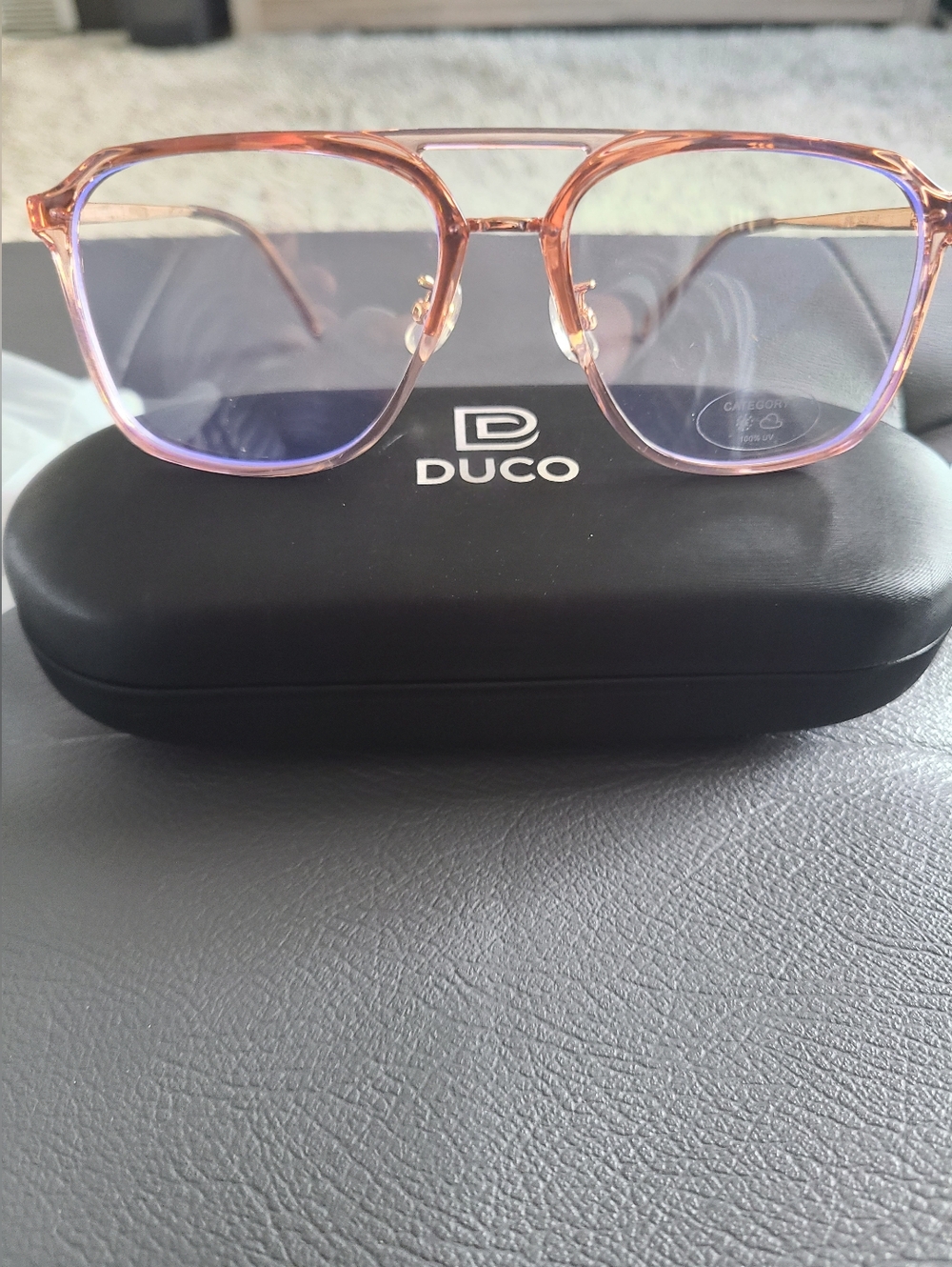Duco Blue Light Blocking Anto Strain Glasses